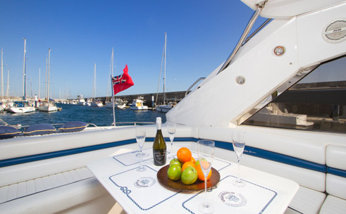 Boat interior